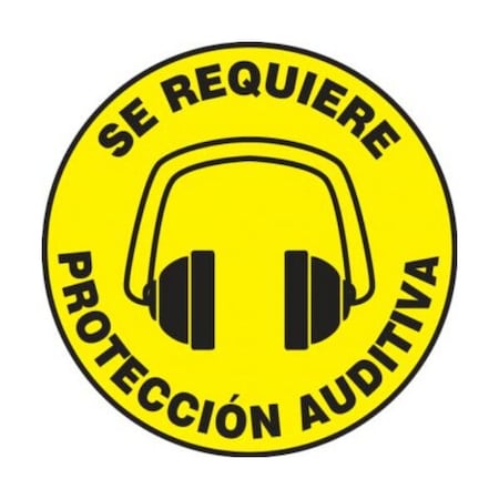 Accuform SLIPGARD FLOOR SIGN HEARING SHMFS1017 SHMFS1017